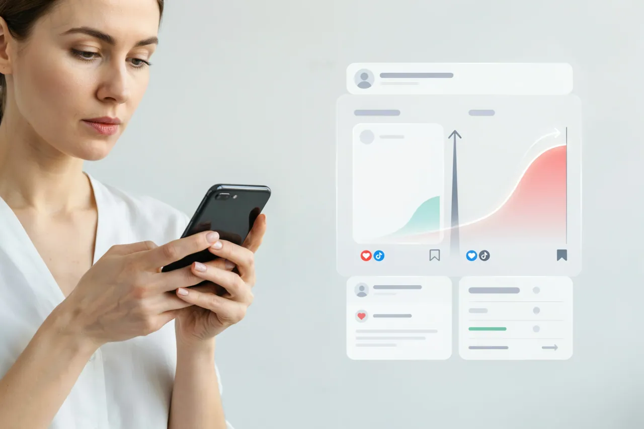 Creator reviewing delivery paced against a sudden spike