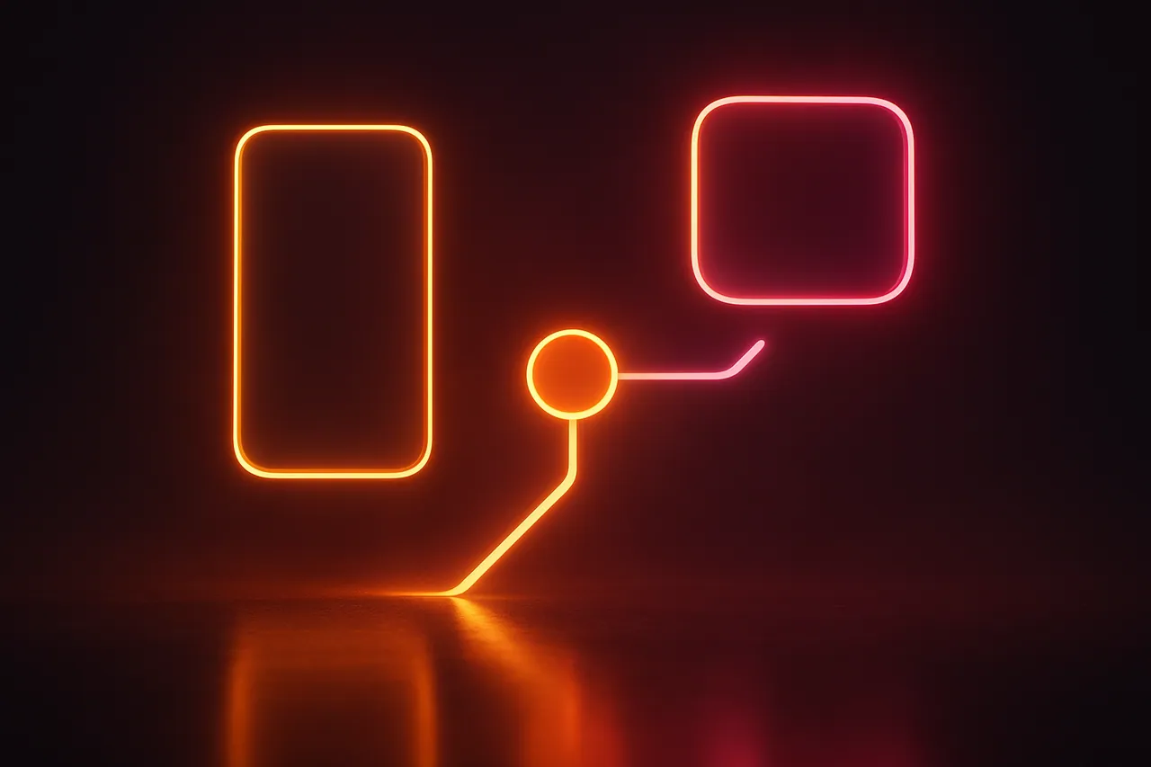 A decision point after a video ends