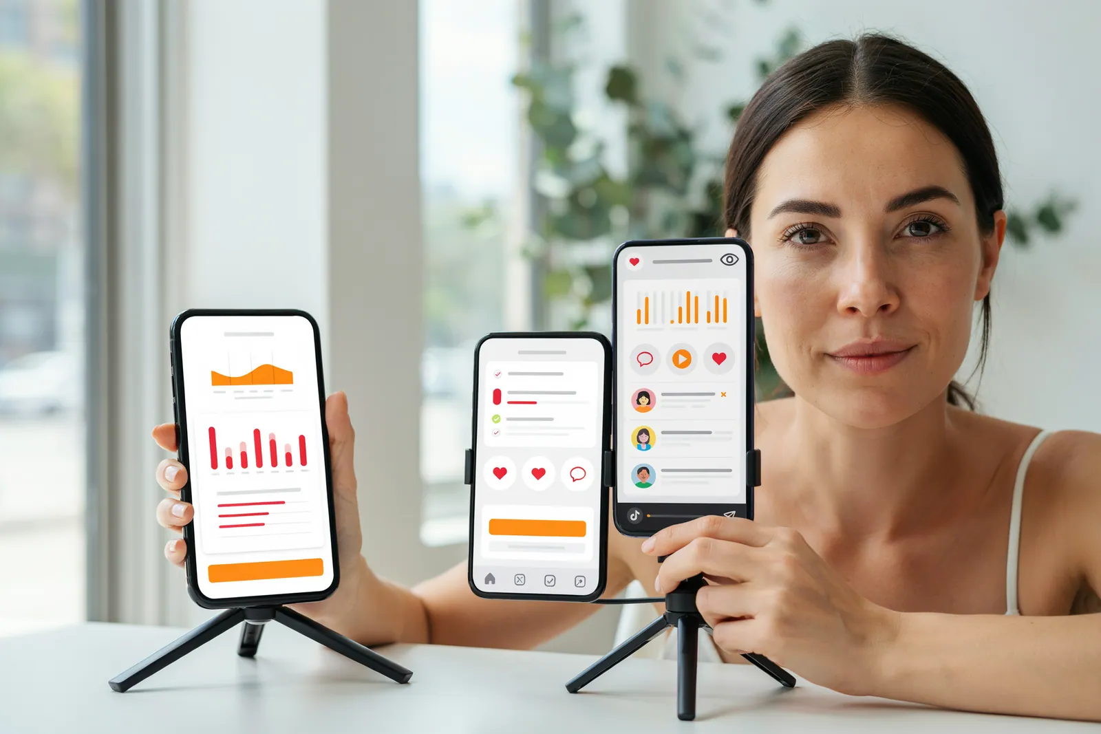 Creator in Australia preparing a public Instagram Live broadcast
