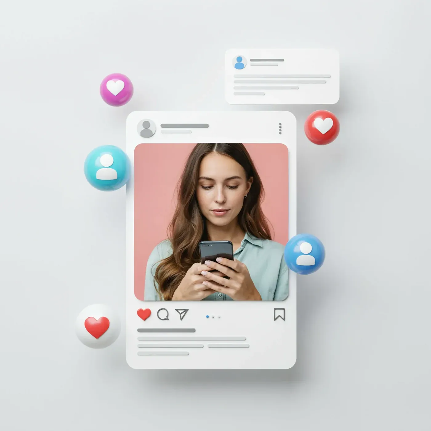 Instagram Followers planning visual for a public Instagram campaign in the United Arab Emirates