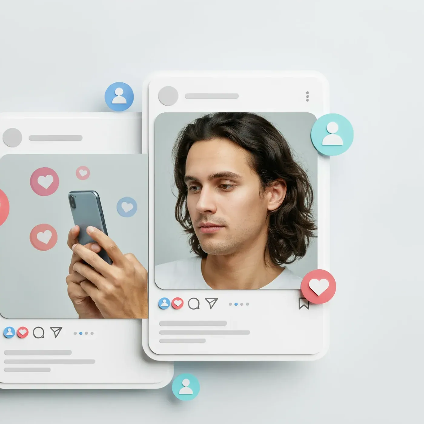 Instagram Likes planning visual for a public Instagram campaign in the United Arab Emirates