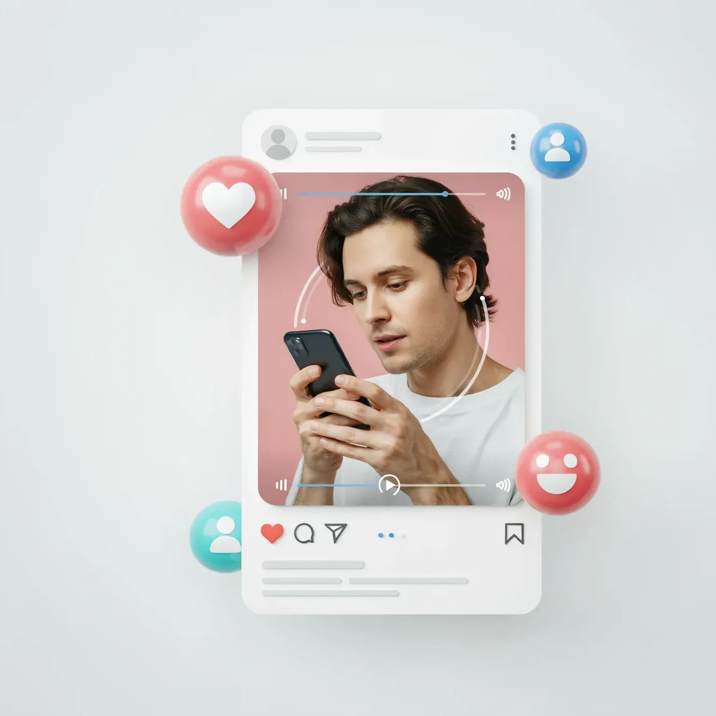 Imagen de planificación de Vistas de Instagram para una campaña pública en España
