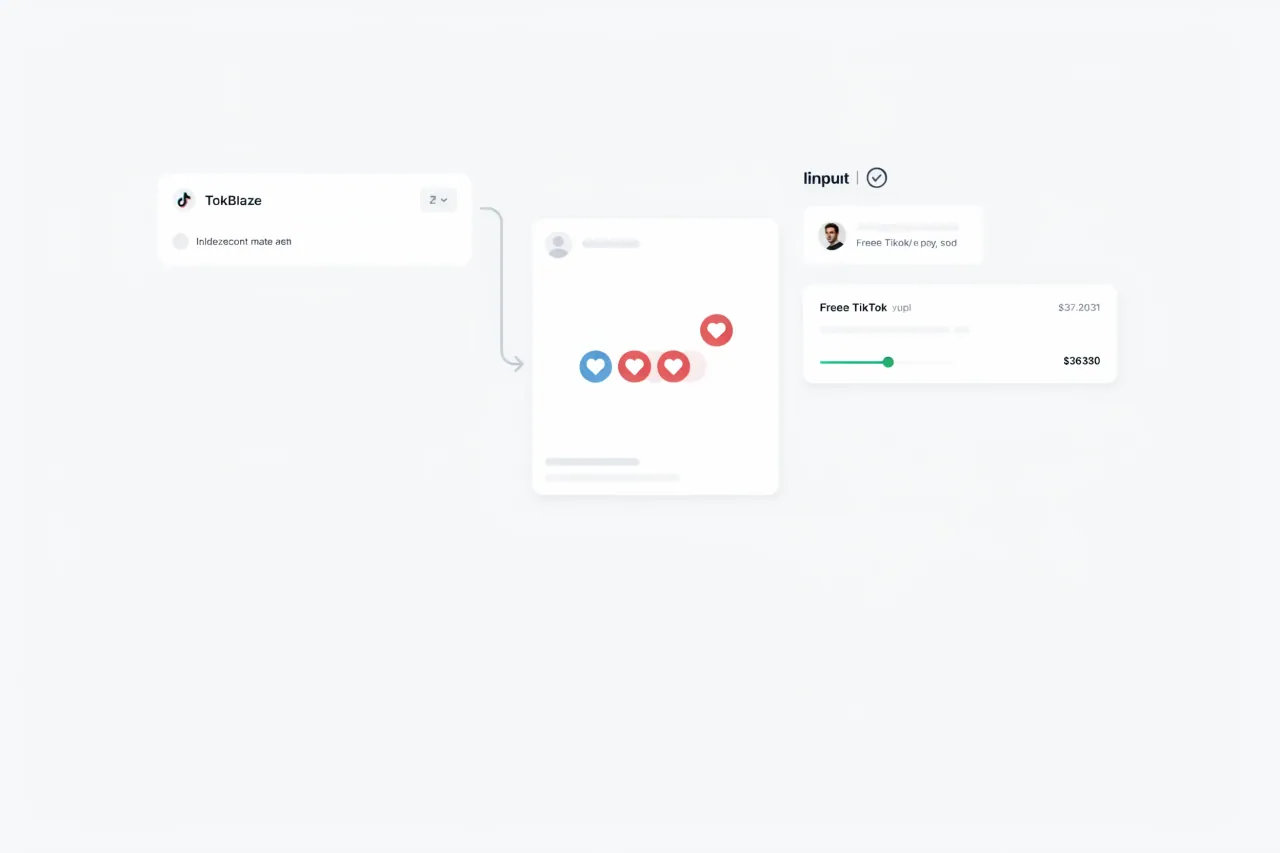 Clean interface visual showing how the Free TikTok Likes organises its result